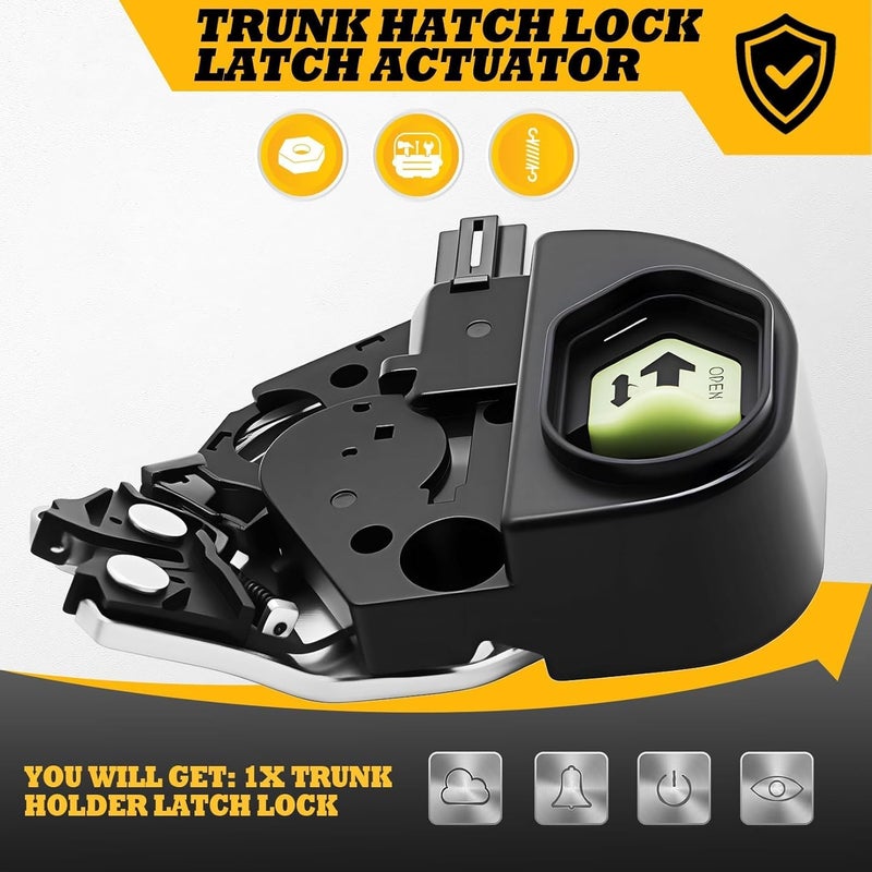 Jecoupoon Store Rear Tailgate Trunk Hatch Lock Latch Actuator Compatible with Civic 2013 2014 2015 ZC581SB - Image 3